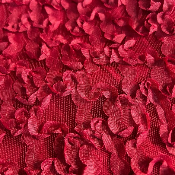 Lulu's Burgundy Textured Mini Dress - Picture 3 of 6